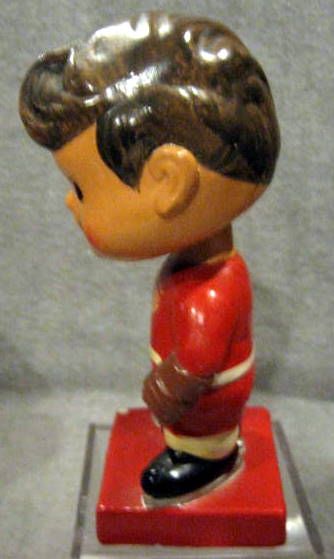 60's DETROIT RED WINGS NHL SQUARE BASE BOBBING HEAD