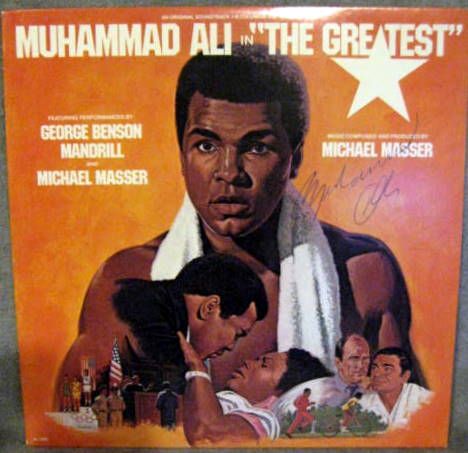 1977 MUHAMMAD ALI THE GREATEST SIGNED RECORD ALBUM w/JSA LOA