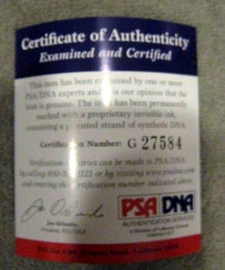 BARRY BONDS LIMITED EDITION SIGNED BASEBALL BAT with PSA/DNA COA