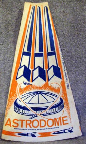 VINTAGE ASTRODOME SOUVENIR MEGAPHONE