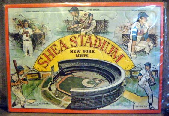 VINTAGE 70'S NEW YORK METS / SHEA STADIUM PUZZLE