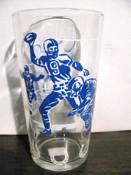 VINTAGE BALTIMORE COLTS DRINKING GLASS