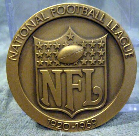 1969 NFL GOLDEN ANNIVERSARY MEDALLION