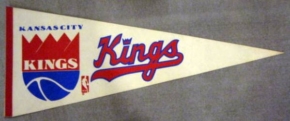 70'S KANSAS CITY KINGS PENNANT