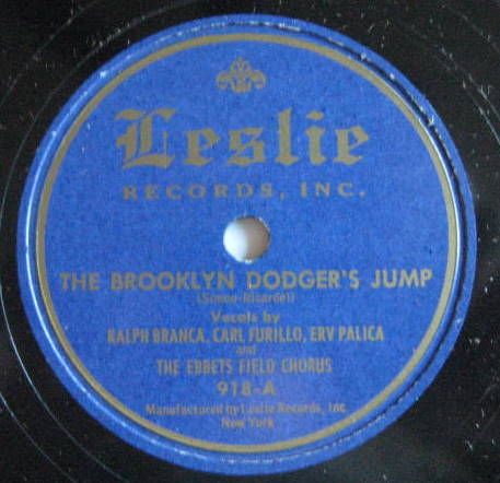 VINTAGE BROOKLYN DODGERS RELATED RECORDS
