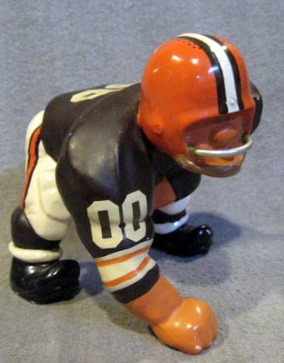 60's CLEVELAND BROWNS KAIL DOWN- LINEMAN- LARGE