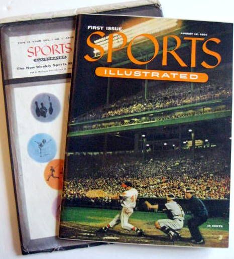 1954 SPORTS ILLUSTRATED's FIRST ISSUE- w/ MAILING ENVELOPE