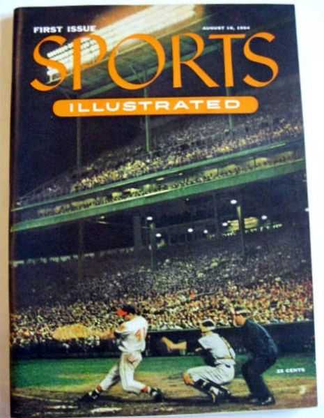 1954 SPORTS ILLUSTRATED's FIRST ISSUE- w/ MAILING ENVELOPE