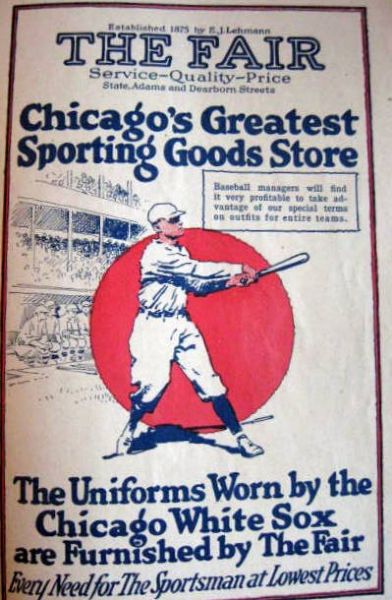 1924 CHICAGO WHITE SOX SCORE BOOK