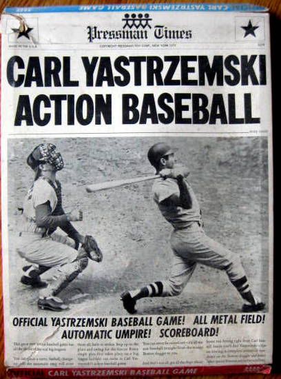 VINTAGE 60's CARL YASTRZEMSKI & TOM SEAVER ACTION BASEBALL GAMES