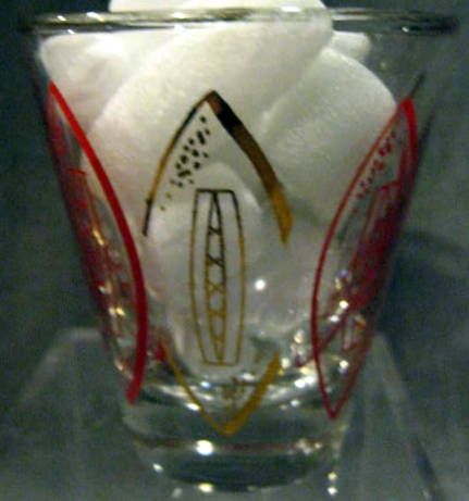 60's ST. LOUIS CARDINALS HEDY SHOT GLASS