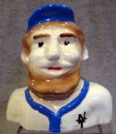 VINTAGE 50s NEW YORK GIANTS MASCOT "RAZOR" BANK