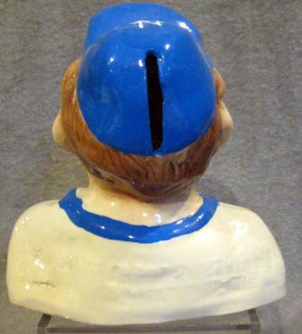 VINTAGE 50's NEW YORK GIANTS MASCOT RAZOR BANK