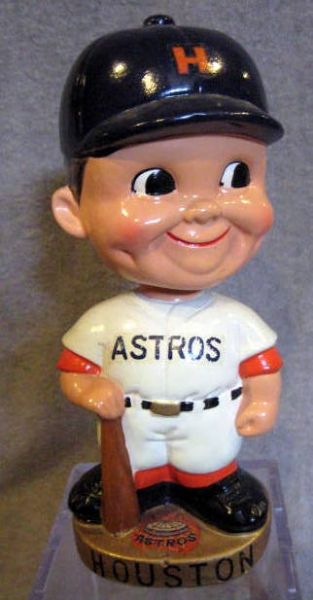 60's HOUSTON ASTROS GOLD BASE BOBBING HEAD