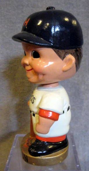 60's HOUSTON ASTROS GOLD BASE BOBBING HEAD