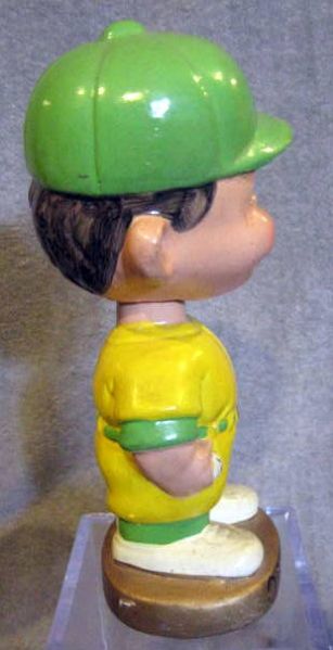 60's OAKLAND ATHLETICS GOLD BASE BOBBING HEAD