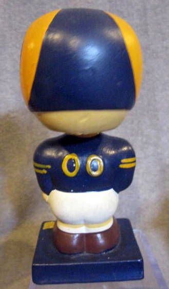 60's LOS ANGELES RAMS SQUARE BASE BOBBING HEAD