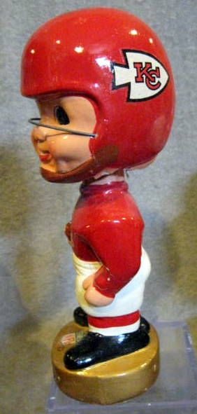  60's KANSAS CITY CHIEFS MERGER SERIES BOBBING HEAD