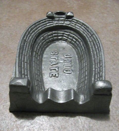 VINTAGE OHIO STATE FOOTBALL STADIUM ASHTRAY