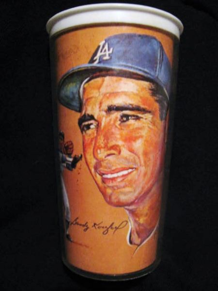 60's SANDY KOUFAX LA DODGERS VOLPE CUP