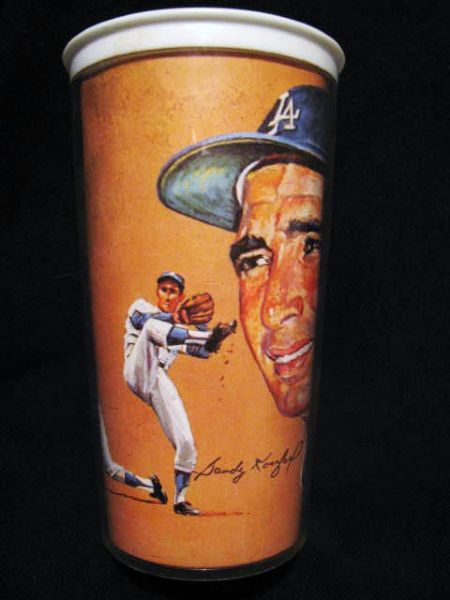 60's SANDY KOUFAX LA DODGERS VOLPE CUP