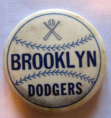 50's BROOKLYN DODGERS PIN