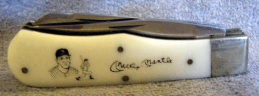 MICKEY MANTLE POCKET KNIFE