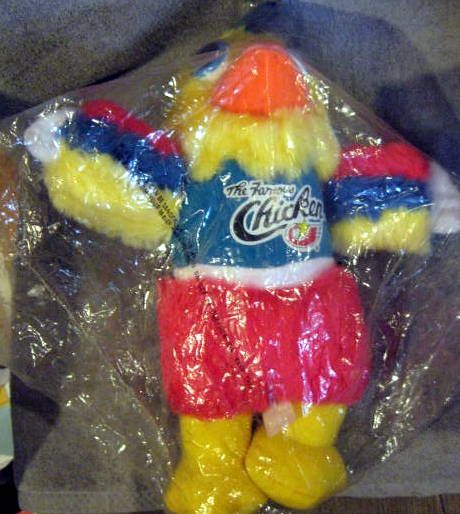 SAN DIEGO CHICKEN DOLL - SEALED IN BAG