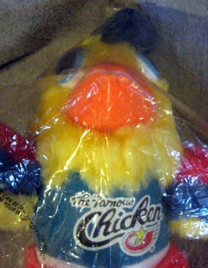 SAN DIEGO CHICKEN DOLL - SEALED IN BAG