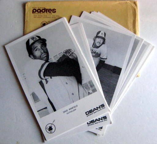 1973 SAN DIEGO PADRES PHOTO PACK w/WINFIELD