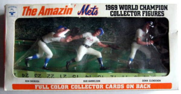 1969 THE AMAZIN' METS TRANSOGRAM FIGURINES 