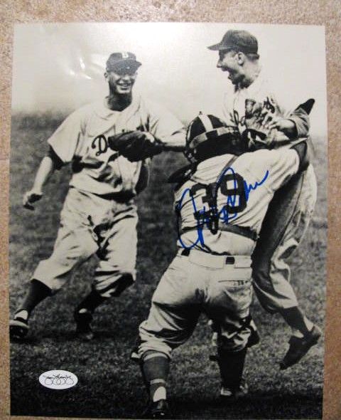 JOHNNY PODRES SIGNED PHOTO w/JSA