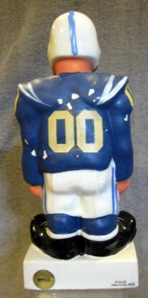 60's BALTIMORE COLTS KAIL STATUE - LARGE STANDING LINEMAN