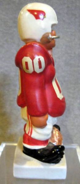 60's ST. LOUIS CARDINALS KAIL STATUE - SMALL STANDING LINEMAN