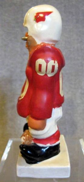 60's ST. LOUIS CARDINALS KAIL STATUE - SMALL STANDING LINEMAN