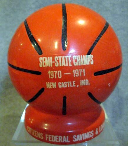 1970/71 INDIANA STATE CHAMPS BASKETBALL BANK