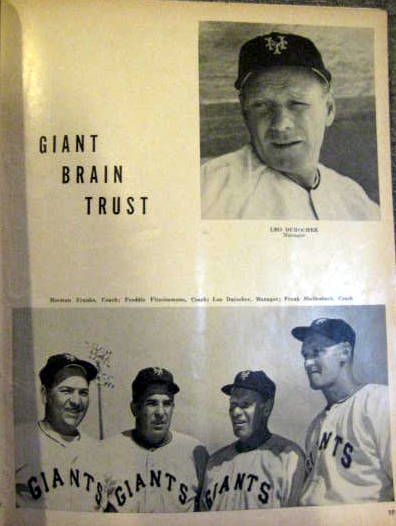 1951 WORLD SERIES PROGRAM - YANKEES/GIANTS - MANTLE GETS HURT