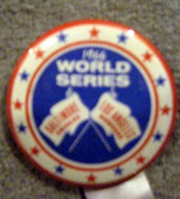 1966 WORLD SERIES PIN- ORIOLES/DODGERS