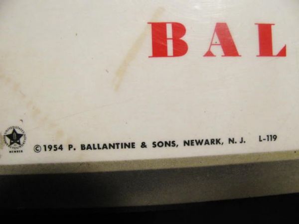 1954 NY YANKEES BALLANTINE BEER TEAM CHAMPIONSHIP PHOTO