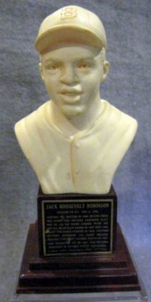 1963 JACKIE ROBINSON HALL OF FAME BUST 