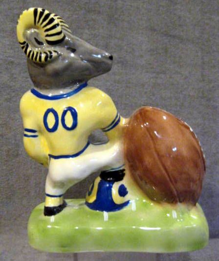 50's LOS ANGELES RAMS  MASCOT BANK