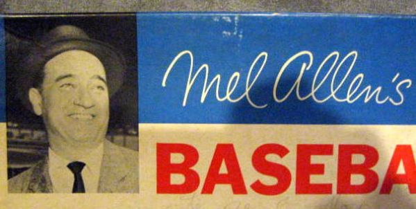 1958 MEL ALLEN'S BASEBALL BOARD GAME