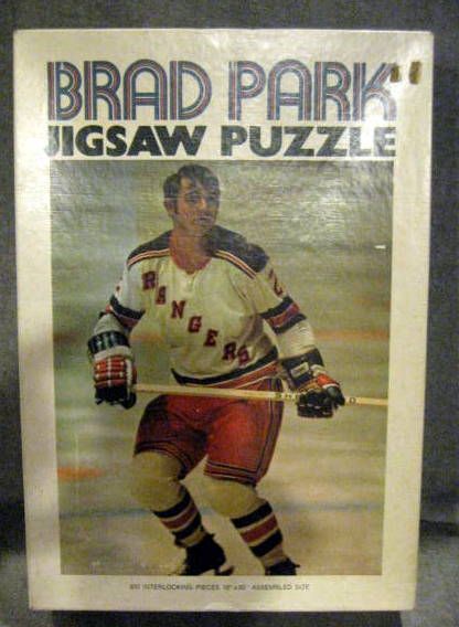 1971 NHL PLAYER PUZZLES - BRAD PARK & GARY UNGER