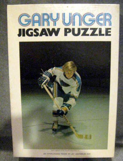 1971 NHL PLAYER PUZZLES - BRAD PARK & GARY UNGER