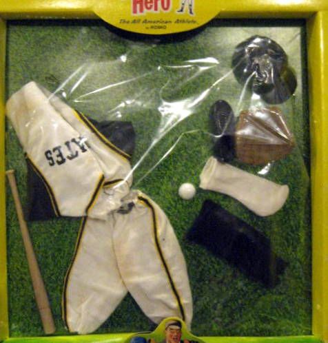 1965 PITTSBURGH PIRATES  JOHNNY HERO OUTFIT w/RARE BOX