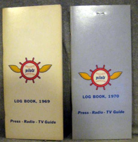 1969 & 1970 SEATTLE PILOTS MEDIA GUIDES