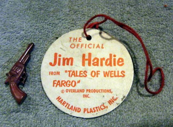 50's JIM HARDIE WESTERN HARTLAND STATUE w/BOX & TAG