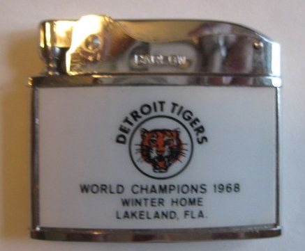 1968 DETROIT TIGERS WORLD CHAMPIONS LIGHTER