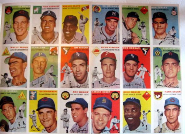 AUGUST 16, 1954 SPORTS ILLUSTRATED - FIRST EVER ISSUE w/BASEBALL CARDS