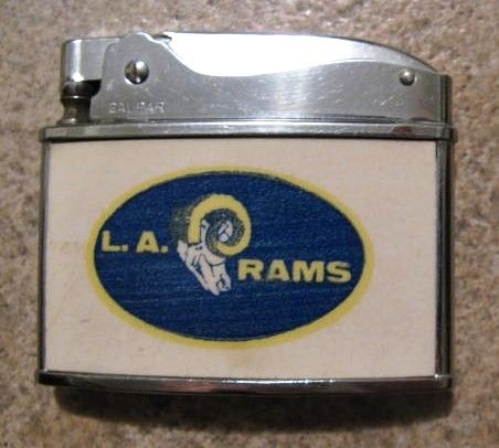 60's LOS ANGELES RAMS FOOTBALL LIGHTER